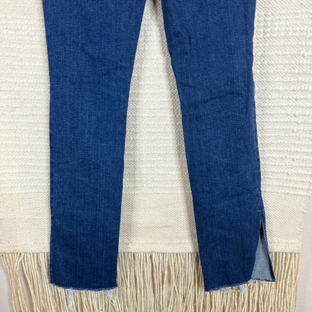 FAVORITE DAUGHTER Dallas wash The Valentina Shortie super high rise jean SIZE 25 - Picture 11 of 11